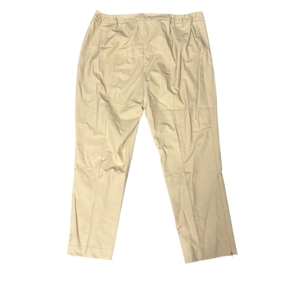 Talbots Heritage Cream Ankle Pants Size 18W - Picture 3 of 7